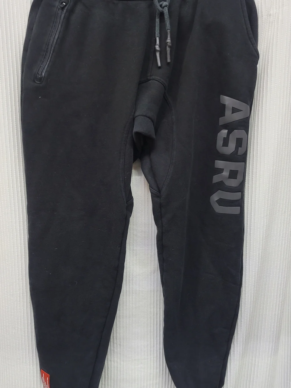 ASRV Black Jogger Sweatpants
